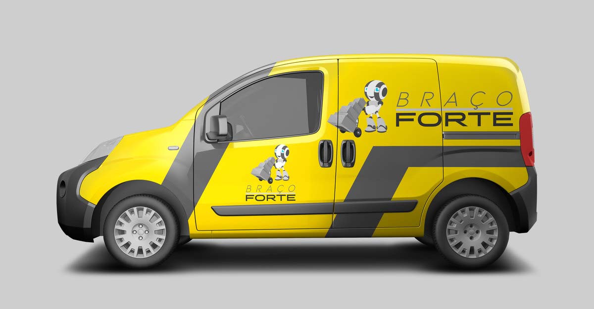 Criação de logo profissional para empresa do ramo logístico